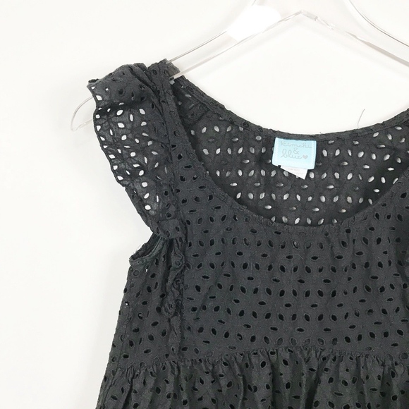 Kimchi Blue Urban Outfitters Black Eyelet Lace - Picture 2 of 4
